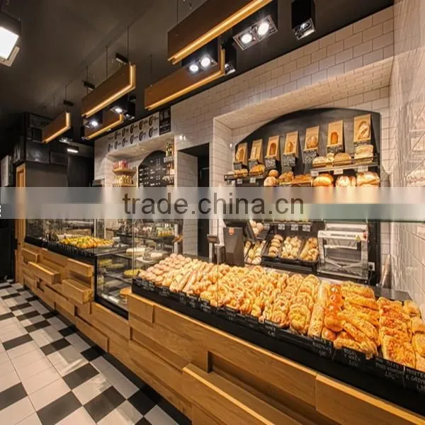 bread display rack,wooden display rack