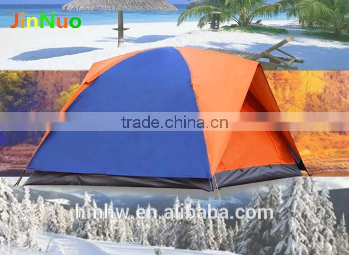 3 Person Outdoor Camping Tent with 7.9 mm Fiberglass Pole