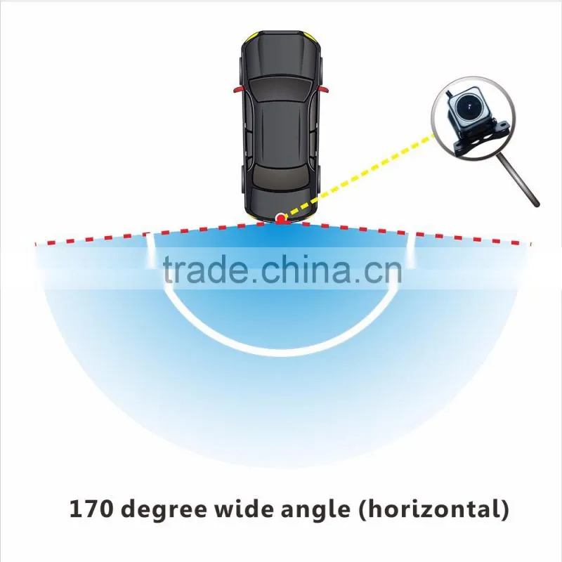 Hign end super HD night vision MCCD camera with 135 degree wide horizontal view angle