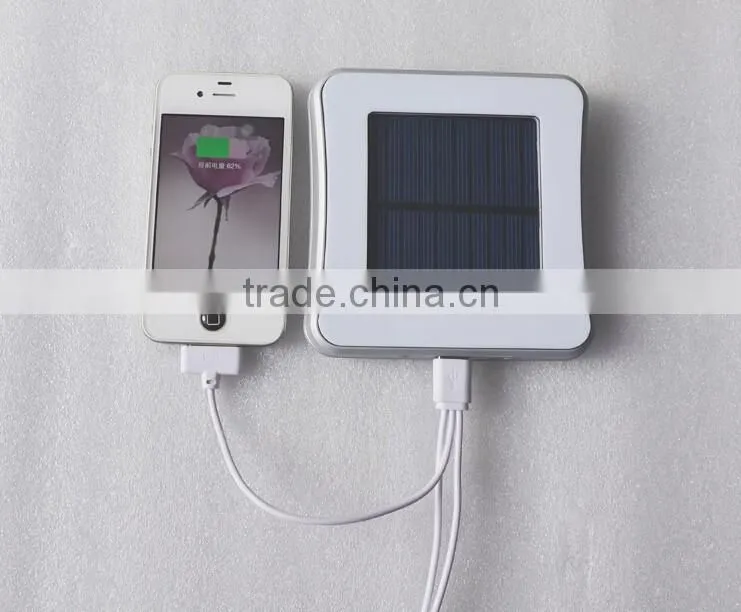 Mobile phone accessory solar battery charger solar power battery charger with sticky side