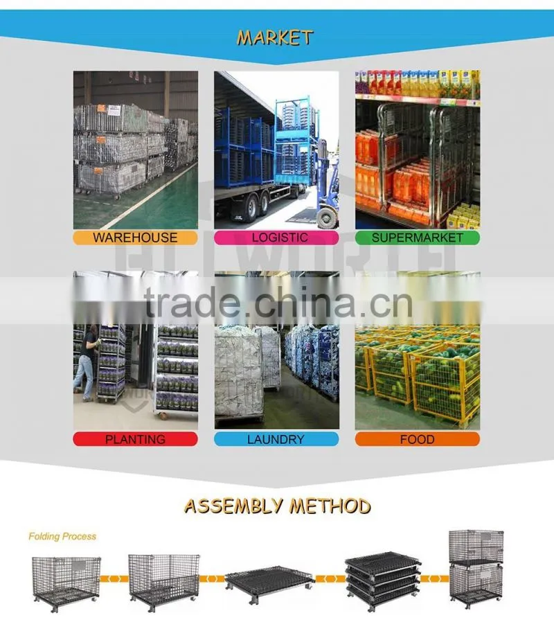 storage metal cage / metal breeding cage / pallet cages for sale
