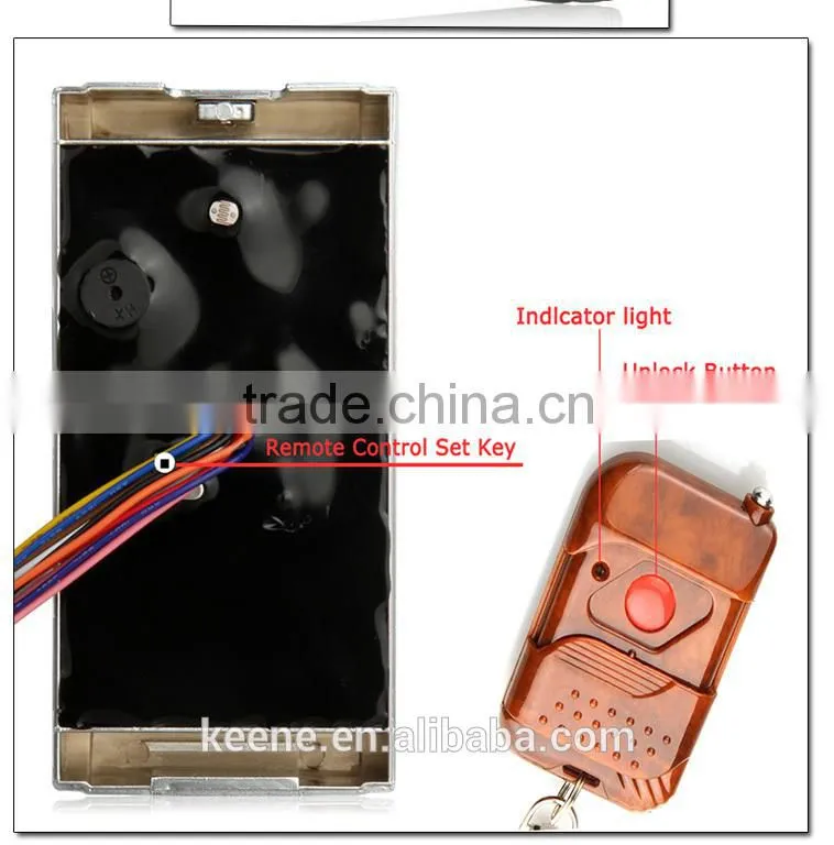 125khz or 13.56mhz IP68 waterproof metal case standalone reader access control rfid with high quality