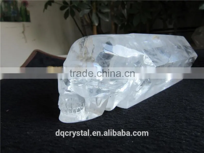 China china white clear alien quartz crystal skulls for sale