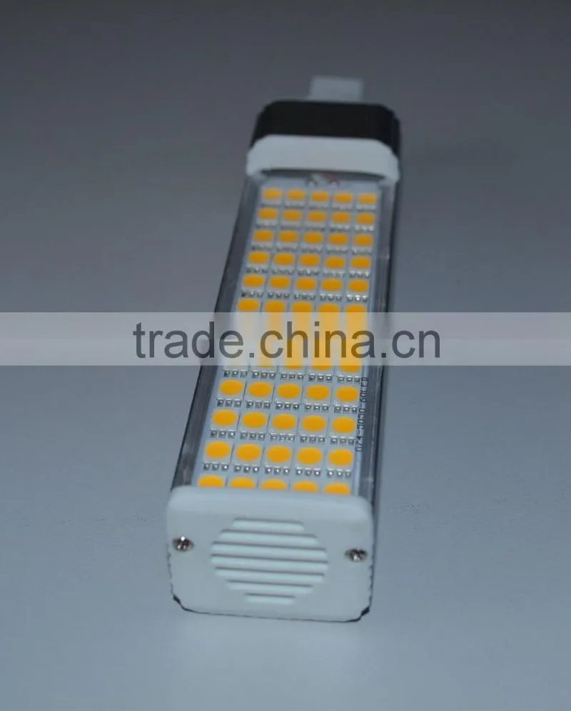 2pin 4pin G24 PLC led bulb light with G23 E27 base replace 8w 13w 26w CFL PLC bulb