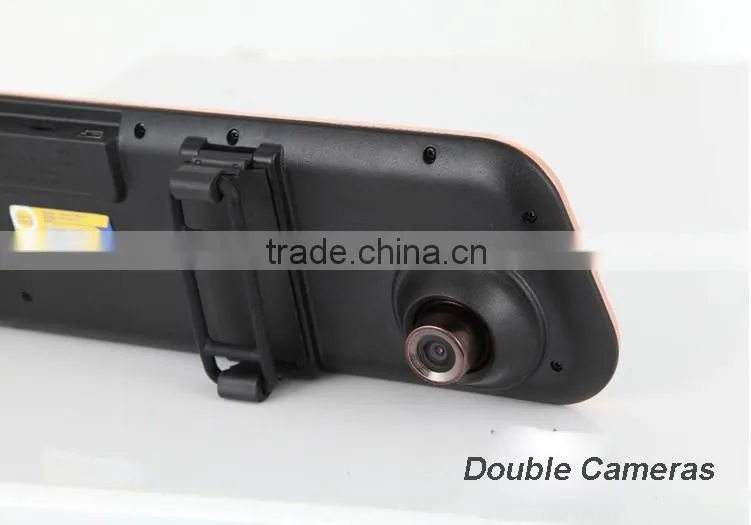 Rearview Mirror Camera 4.3inch TFT Anti-dazzling Blue Screen 140degree wide angle
