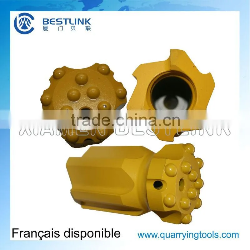 R32 R38 T38 T45 T51 Tapered and Threaded drill bit for rock drilling