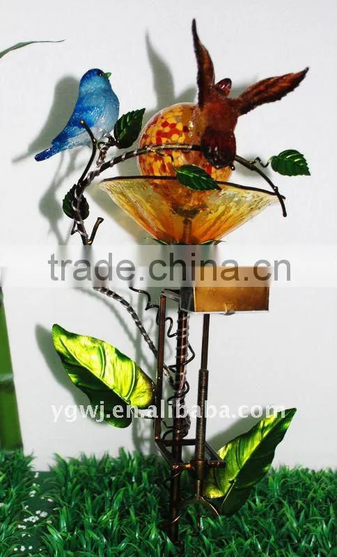 2011 Newest Metal Solar Bird Feeder