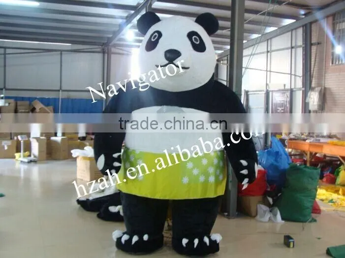 inflatable costume fat/Panda Costume for Christmas Decoration