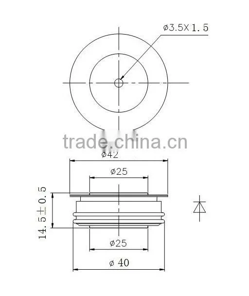 Westcode rectifier diodes W1263YH200