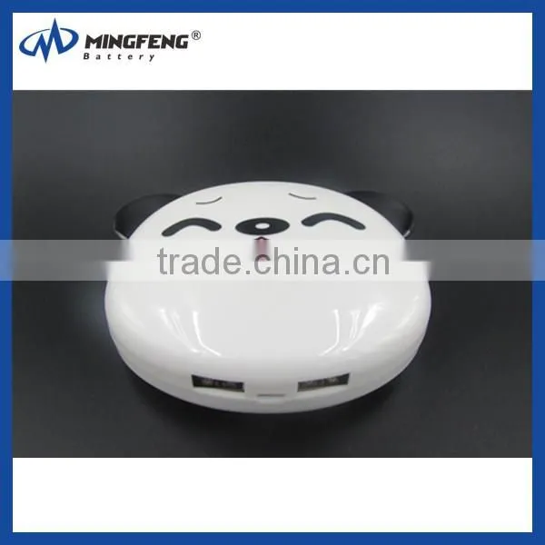 Cute Cartoon panda 5200mAh Power Bank For iphone samsung xiaomi panda
