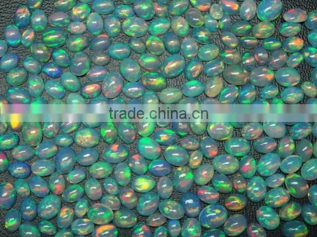 opal cabs, mixed shape, mm size