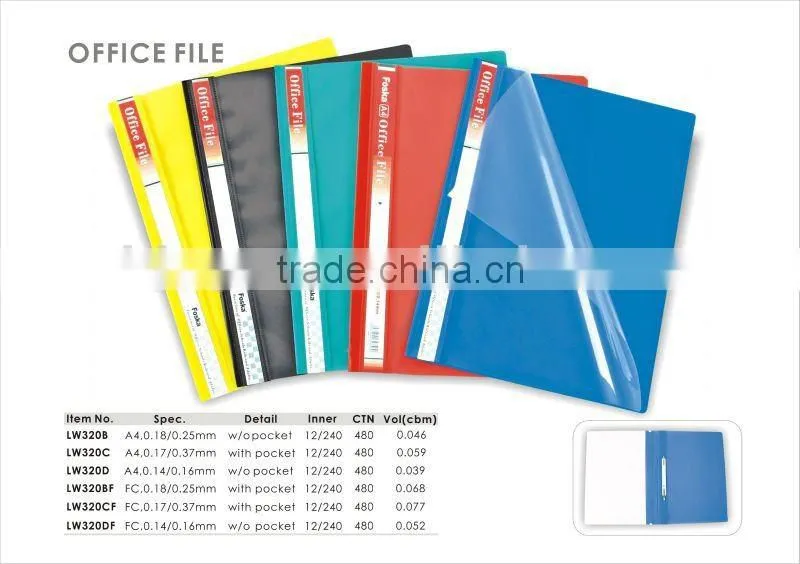 Hot Sale A4/FC Office Paper Hanging File