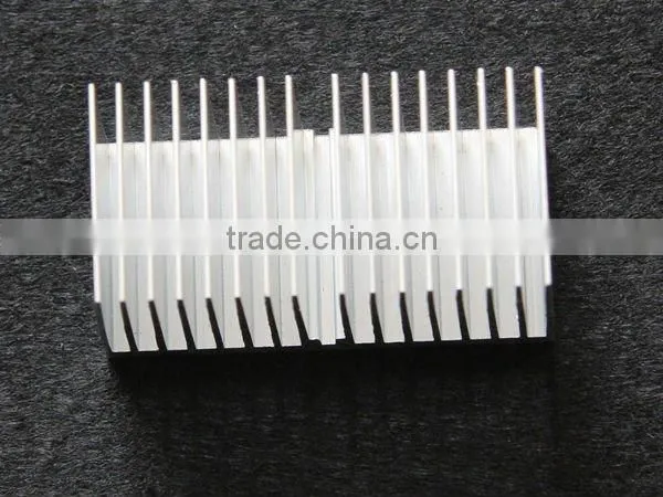 Extruded aluminum round heat sink