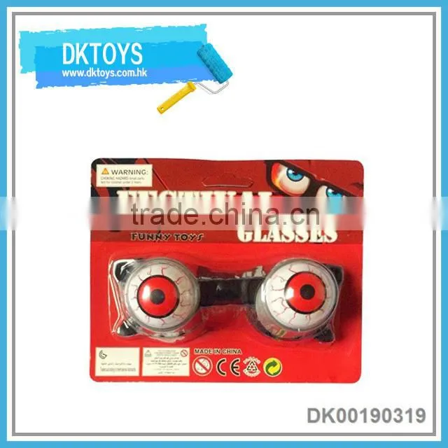 Cheap Horrible Spring Eyeball Toy Kids Fake Glasses from China