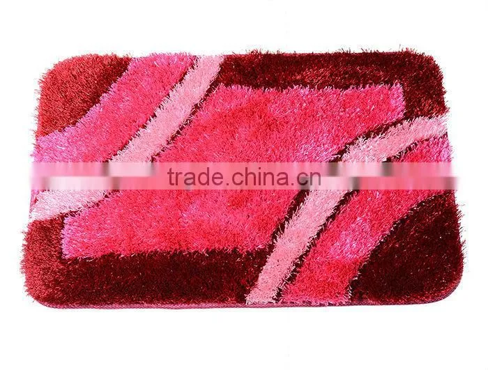 Shaggy Plyester Carpet New Bath Room Floor Capet