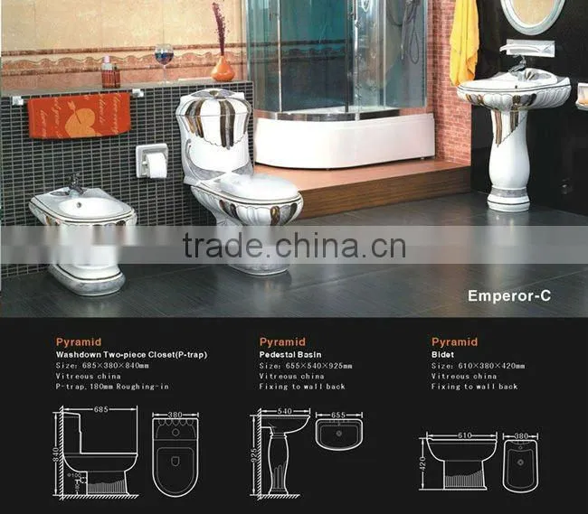 Modern Ceramic Bathroom Set 009