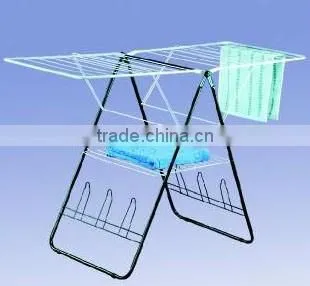 Metal Clothes Drying Rack with Foldable Design