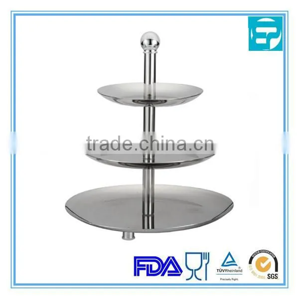 Mediterranean Series Steel 3-Tiered Display Basket
