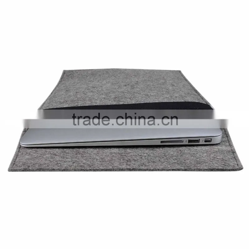 2016 new arrival !!! Fashional PU mini/ultra-thin envelope file cover sleeve for Macbook air retin