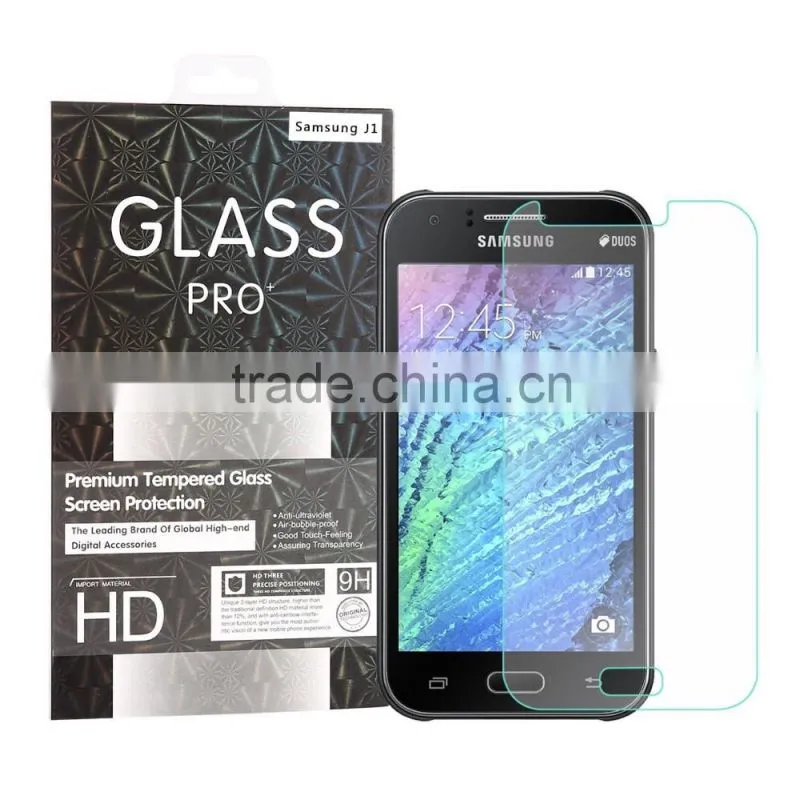 Tempered glass protector for Samsung galaxy J2/J200,2.5D mirror glass screen protector for Sam J2
