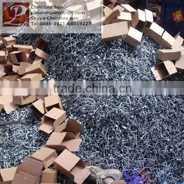 manufactuer roofing nails with rubber washer in China