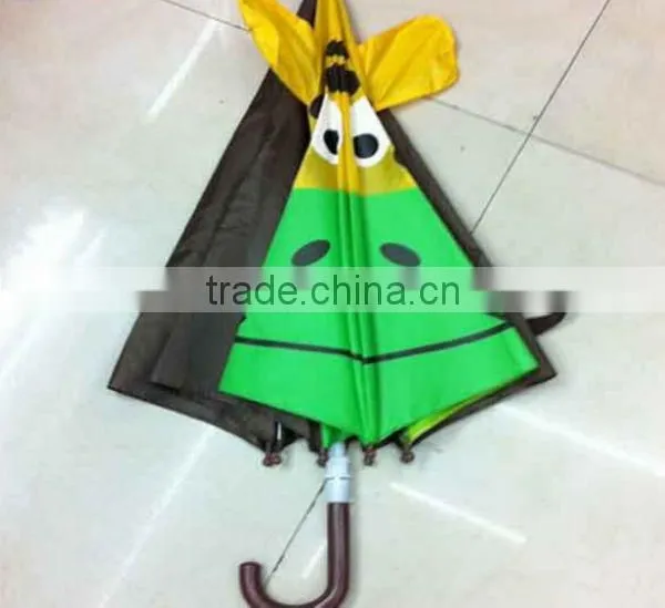 Automatic Whistle Arched Ears Animal Children Umbrella