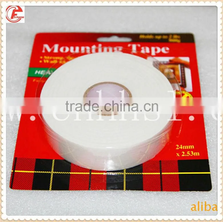 Double /single Sided White PE/EVA Foam Tape