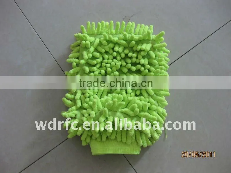 Chenille glove