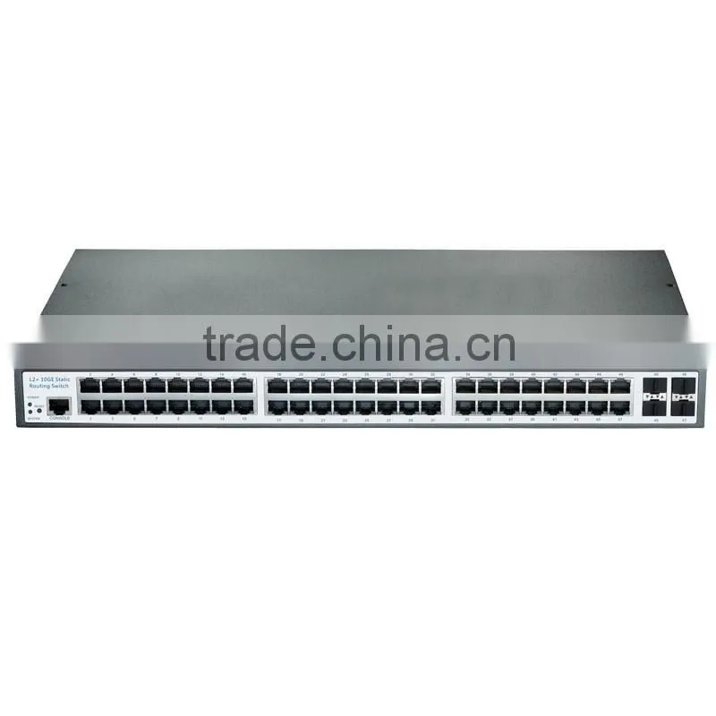 24 port 10/100/1000Mbps manage network switch with 4*10G uplink