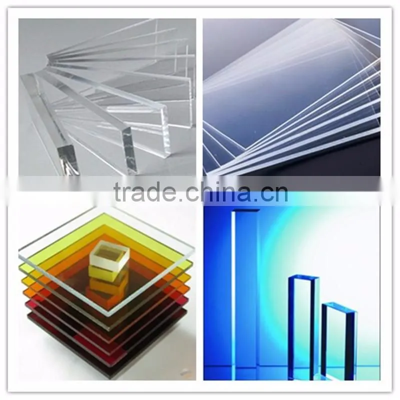 Decaration /Furniture panel 100% New Material Colored fluorescence cast Acrylic Sheet