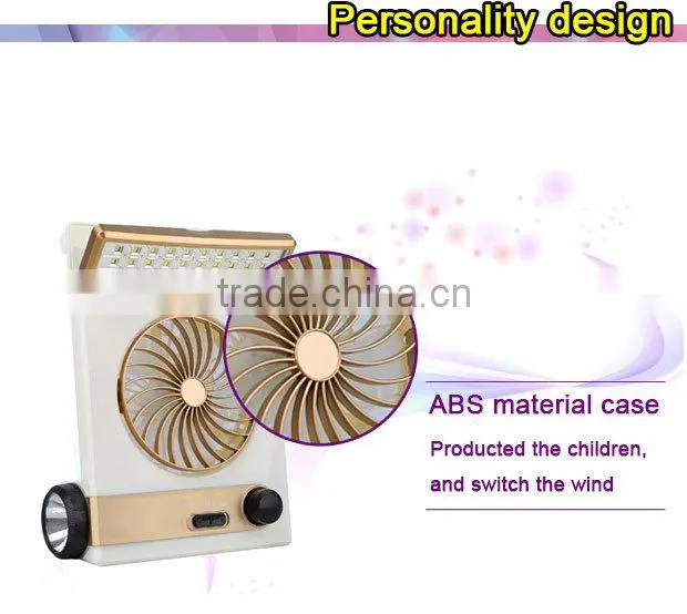 High quality new style Factory wholesale solar table fan