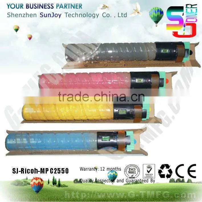 New Compatible copier toner cartridge for Ricoh MPC2550