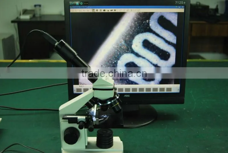 Compact MDA1300-M410 USB digital microscope with dual functions of biological microscope and stereomicroscope