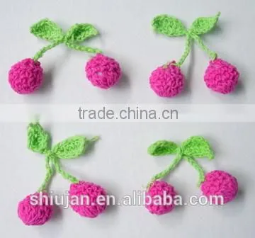competitive crochet flower for garment decoration