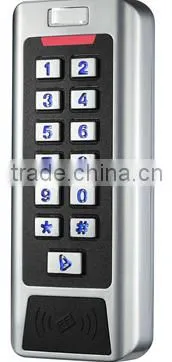 Waterproof Standalone Access Control Keypad with External Reader