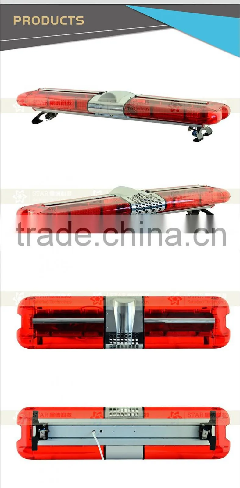 CE 12V emergency ambulance led warning lightbars