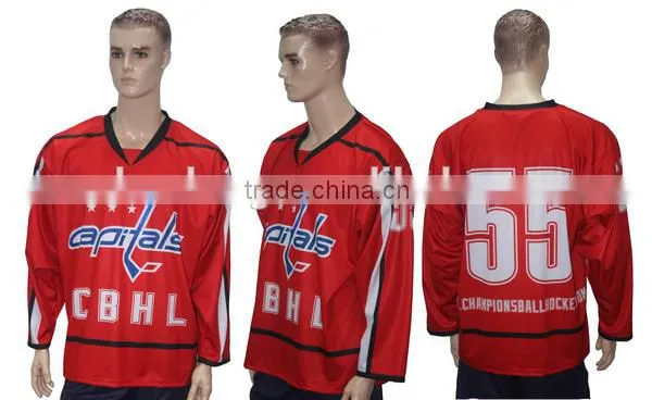 Any Logo Style Sportswear Sublimation Ice Hockey Jersey
