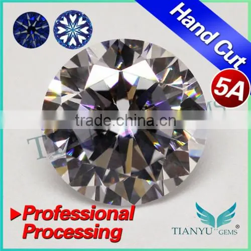 Best price 5A quality 2.0mm cubic zirconia gemstones star cut CZ