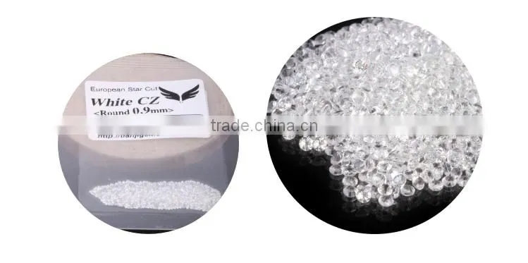 Wholesale Synthetic Gem Beads Zircon Diamond Stone