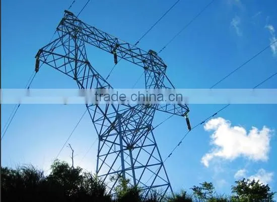 monopole transmission line tower