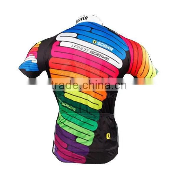 Lance Sobike 2013 Summer Custom Sublimation short Sleeve Cycling shirts