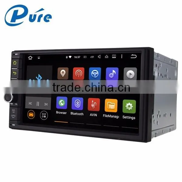Newest 2 din car dvd player 7 inch RK3188 1.6GHz bluetooth player android 5.1.1 car stereo radio gps