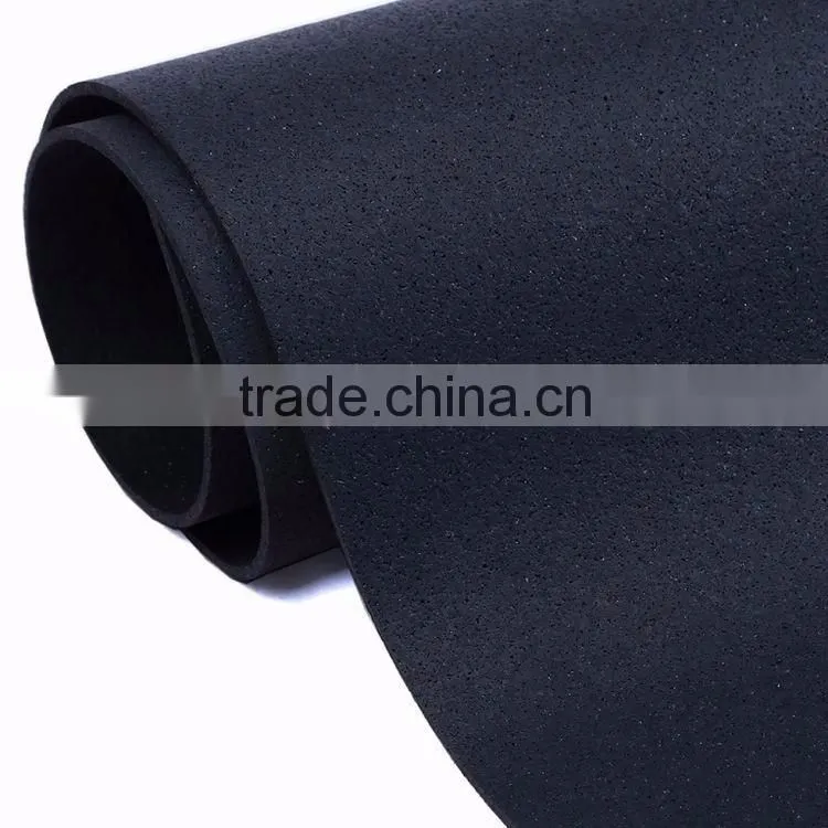 Noise reduction heavy duty rubber crossfit floor