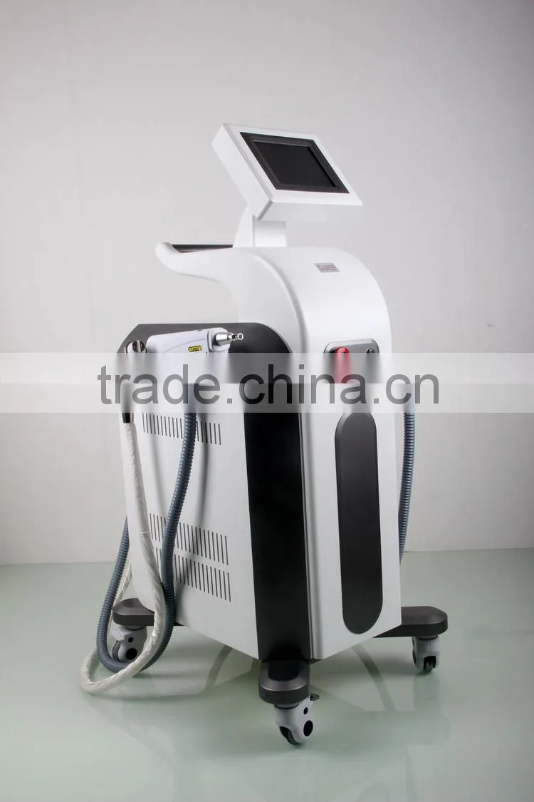 Fast effect Q switched nd :yag laser 1064 532 nm tattoo removal lasers tattoo machine