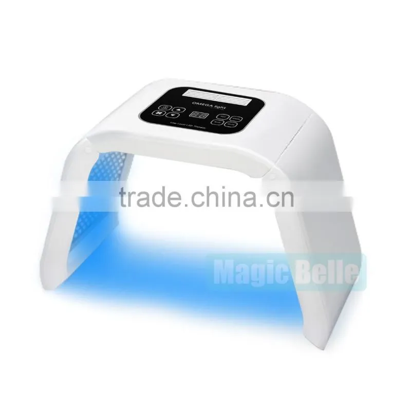 2016 portable pdt led photon light therapy facial rejuvenation acne removal beauty care machine for Salon use