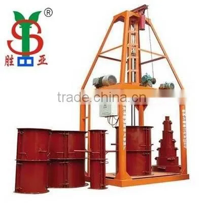 SY1000 centrifugal concrete pipe machine,pre-stressed spun concrete culvert pipe making machine in Kenya