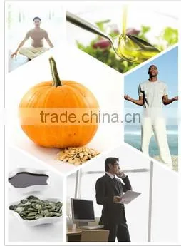No roated refined cold pressed Pumpkin Seed Oil for man
