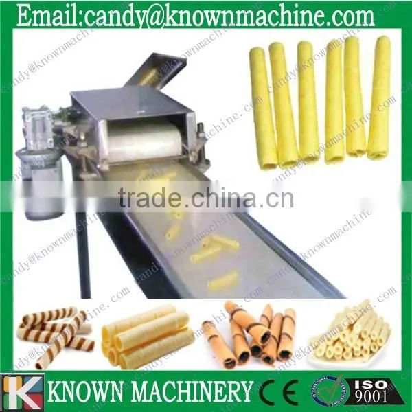 gas and electric egg roll making machine / wafer roll machine