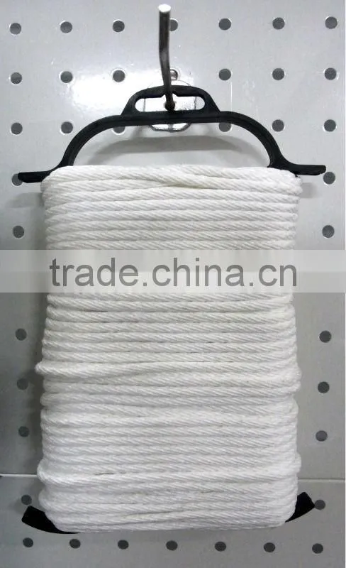 3/16" Solid Braid Polyester Rope (100')