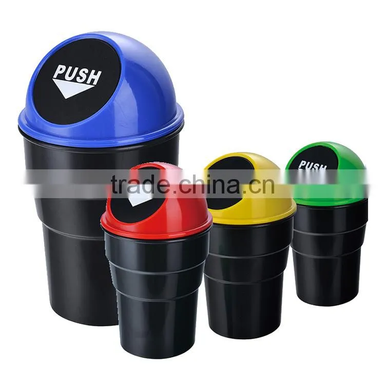 Attractive apperance desktop trash can household mini waste bin portable
